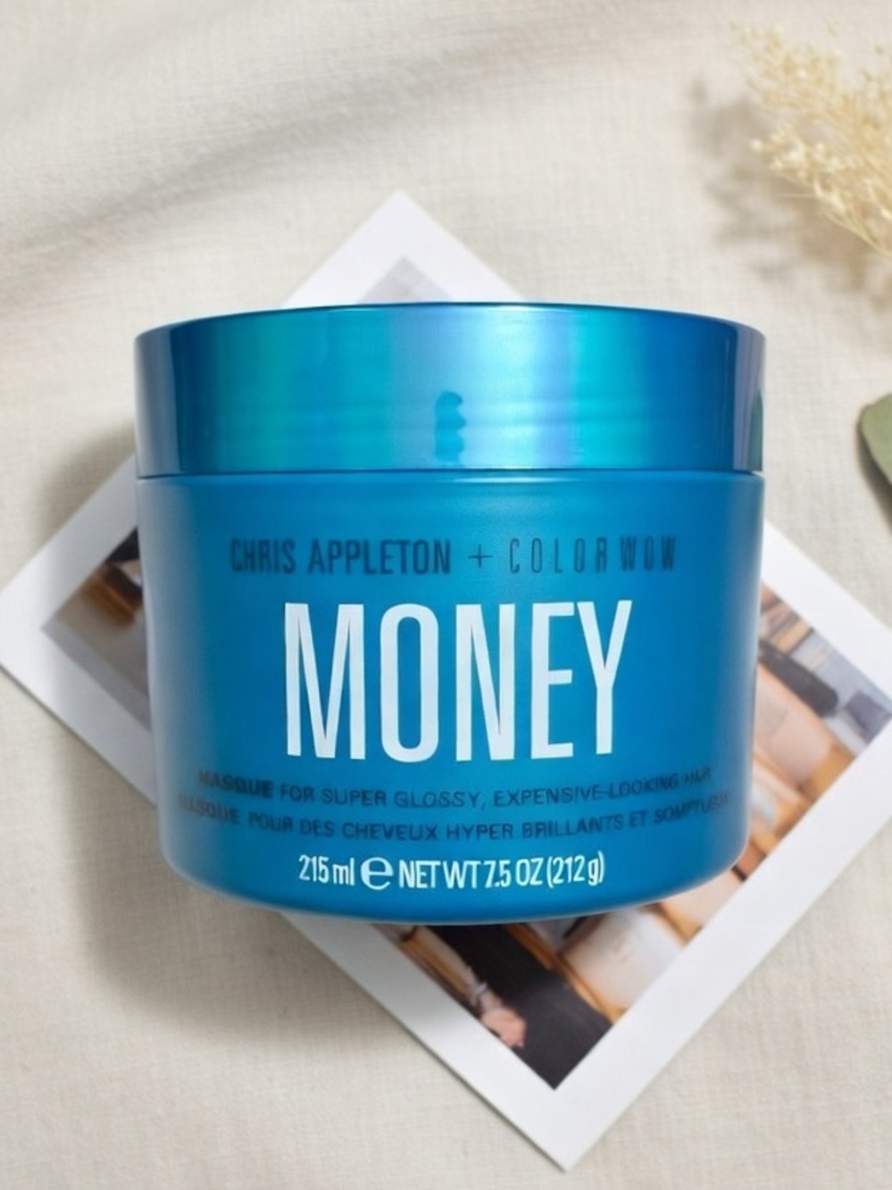NEW ! Color Wow MONEY Masque 7.5 oz FULL SIZE • Super Glossy Hair Chris Appleton